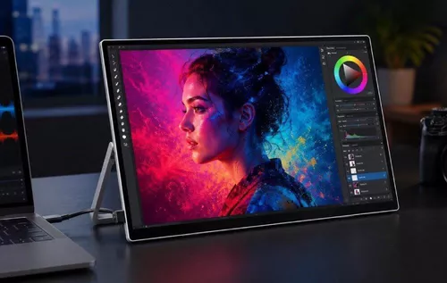 cumpără Monitor Acer PM161QB Portable Monitor Black (UM.ZP0EE.001) în Chișinău 