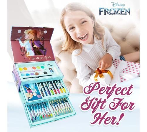 cumpără Set de creație miscellaneous Fzz-1113_2 Total Office Frozen, cutie colorat cu sertare în Chișinău 