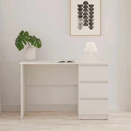 cumpără Masă de birou MebelStar NEO SK-3 120x60x75.5 White (MBS-1210) în Chișinău 