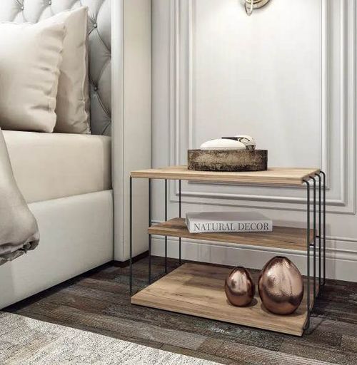 cumpără Măsuţă cafea Trendy Lifon, Pin Atlantic 50x40x34cm în Chișinău 