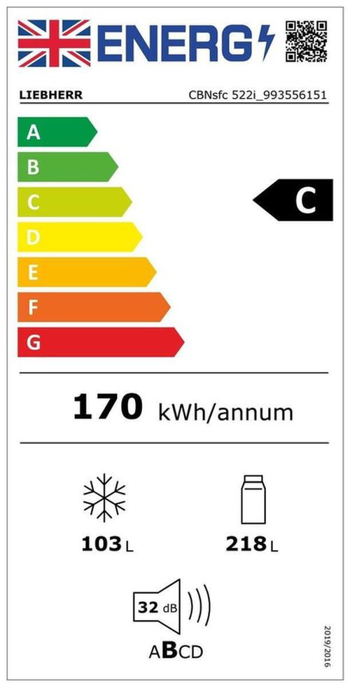cumpără Frigider cu congelator jos Liebherr CBNsfc 522i în Chișinău 