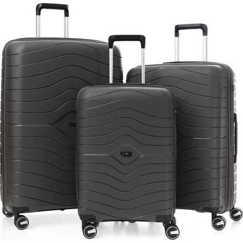 купить Чемодан CCS 5242 Set Antrasite в Кишинёве 