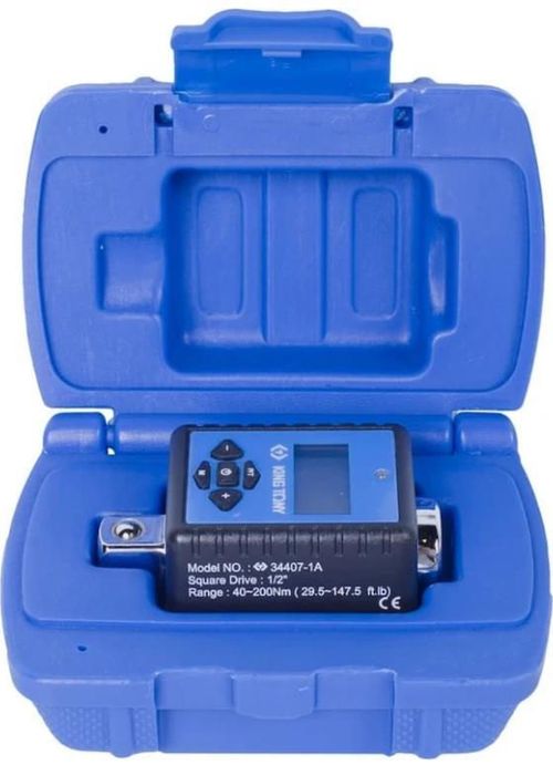 купить Измерительный прибор King Tony 34207-1A-1 динамометрический адаптер электронно-цифровой 1/4", 6-30 Nm в Кишинёве 
