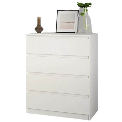 cumpără Comodă MebelStar NEO 4S 80x43x98 White (MBS-1070) în Chișinău 