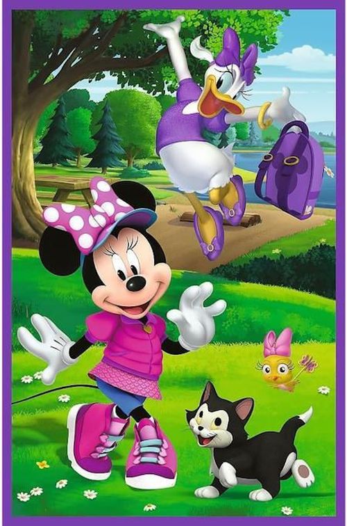купить Головоломка Trefl 34889 Puzzles 3x80 Minnie and friends, Disney Minnie в Кишинёве 