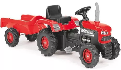 cumpără Vehicul pentru copii Dolu 8153 Tractor cu pedale cu remorca în Chișinău 