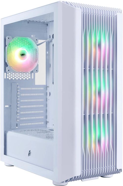 купить Корпус для ПК 1stplayer H6 WHITE, ATX w/o PSU (H6-WH-4F7-W) в Кишинёве 