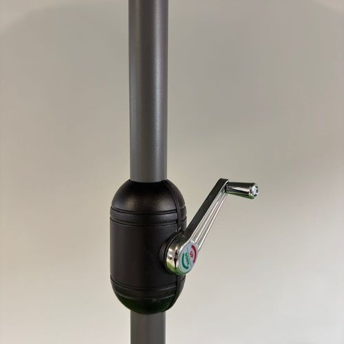 cumpără Umbrelă de gradină Hydro S 0431105, pe picior, Antracit în Chișinău 