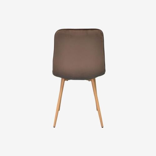 купить Комплект стол и стулья Evelin di Costacurta стол HV-27V Light Brown + 6 стульев YTC-080Wo Bluvel-38 в Кишинёве 