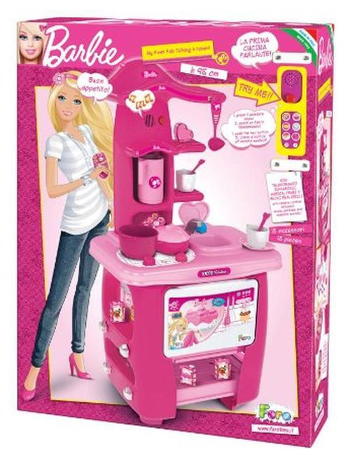 купить Игровой комплекс для детей Faro 2393 Кухня Barbie с ПДУ в Кишинёве 