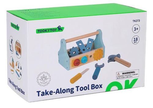 купить Игрушка Tooky Toy TK273 Setul de instrumente din lemn , 57339 в Кишинёве 