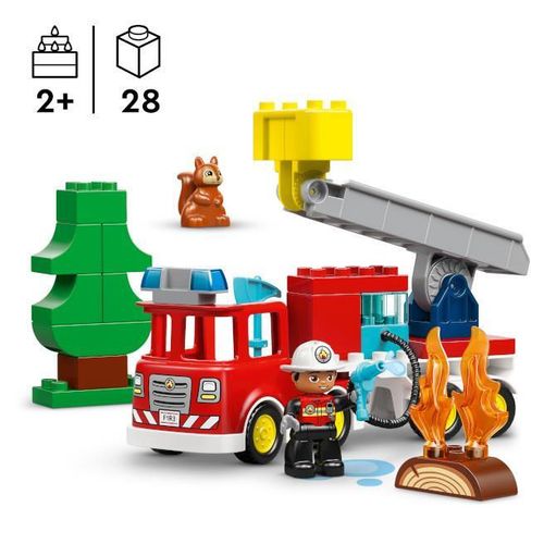 cumpără Set de construcție Lego 10473 Fire Truck with Hose and Fir în Chișinău 