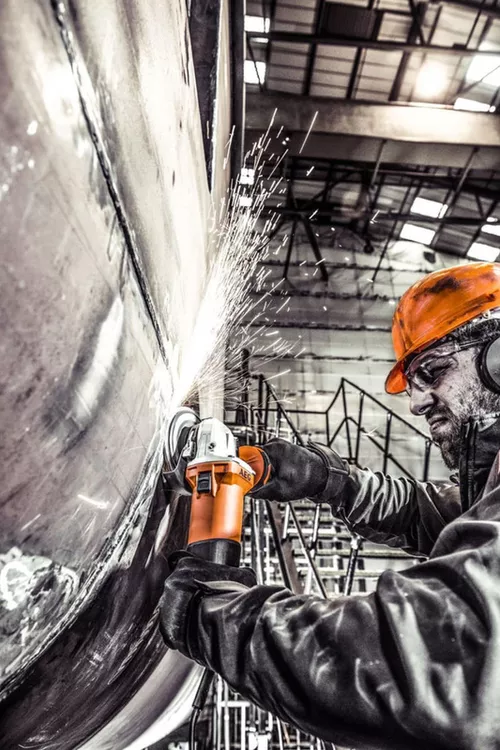 купить Болгарка (УШМ) AEG WS12-125S 125mm 1200W, pornire lenta, buton blocare 4935451306 в Кишинёве 