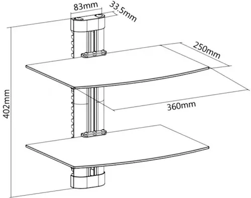cumpără Suport TV de perete Arm media DVD-200 în Chișinău 