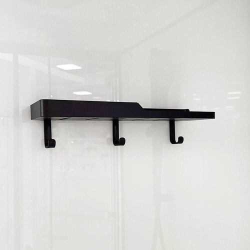 cumpără Cabină de duș Linia H2O Victoria Plus 1000x1000x215, 5 мм, квадратная, черный-мат în Chișinău 