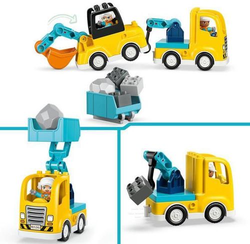 cumpără Set de construcție Lego 10475 Construction Vehicles 3in1 în Chișinău 