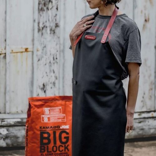 купить Аксессуар для кухни Kamado Joe KJ15275224 Sort din piele Leather Apron Black в Кишинёве 