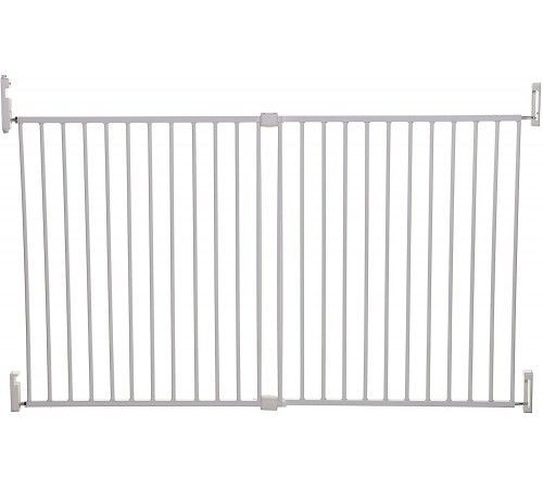 Porțile de siguranță 2 secțiuni Dreambaby Broadway Gro-Gate (76 - 134,5 cm) alb 