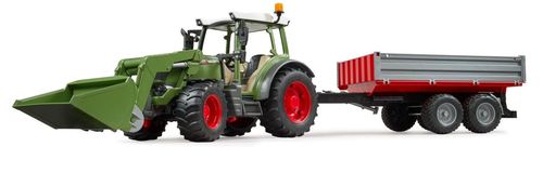 купить Машина Bruder 2182 Tractor Fendt Vario 211 cu incarcator frontal si basculant, 53986 в Кишинёве 