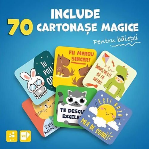 cumpără Joc educativ de masă miscellaneous 079763 Cartonașele Buboo 3în1, pentru Băieței, ro în Chișinău 