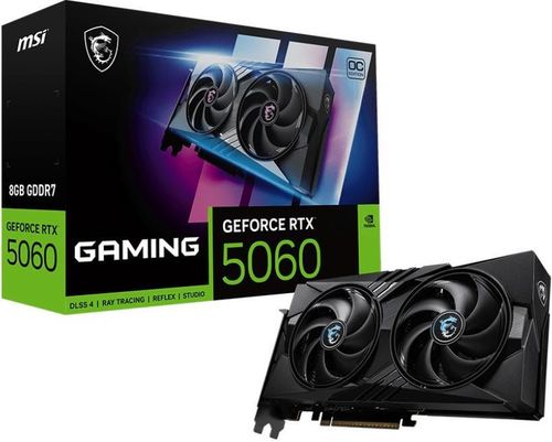 купить Видеокарта MSI GeForce RTX 5060 GAMING OC 8G / 8GB GDDR7 в Кишинёве 