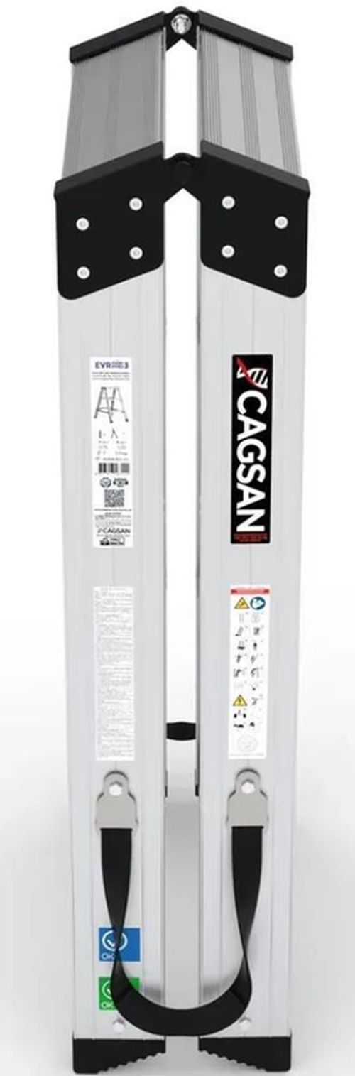 купить Лестница Cagsan EVR-PRO3 двухсторонняя стремянка, 2x3 ст, H=0.83m, макс.нагрузка150kg в Кишинёве 