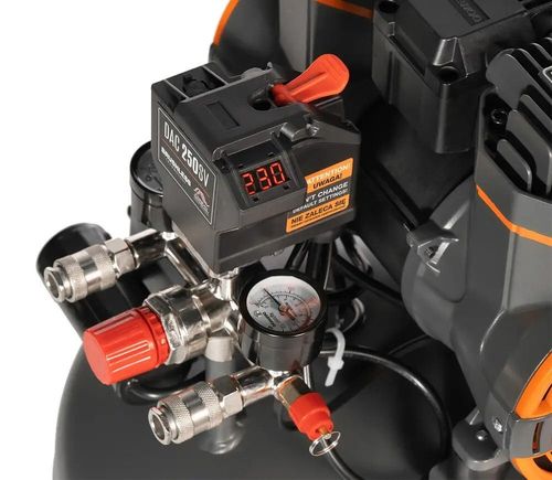 купить Компрессор Daewoo DAC 250SV 30L 250l/min 8bar 1.45kW (безмасл.) в Кишинёве 