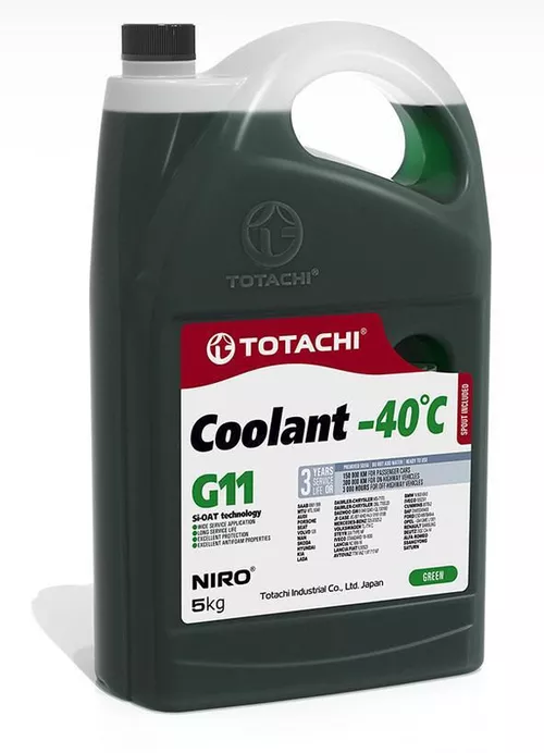 купить Антифриз Totachi Totachi Niro Coolant -40С 5L зеленый G11 в Кишинёве 