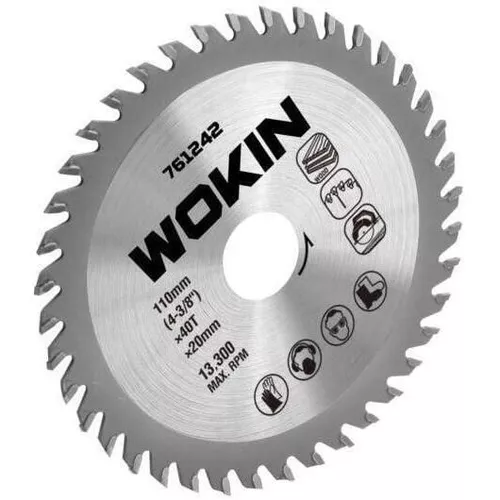 cumpără Disc de tăiere Wokin Disc taiere lemn 185x30x24T (761525) în Chișinău 