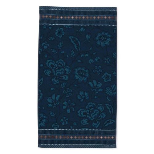 cumpără Prosop Pip Studio 325890 Jasmin Jacquard towel 55x100 Dark Blue în Chișinău 