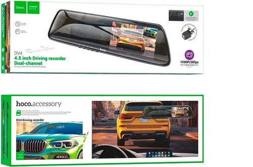 cumpără Înregistrator video Hoco DV 4 oglinda în Chișinău 