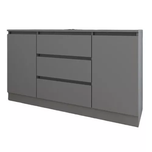 cumpără Comodă Smartex (16189) Т4 100cm Grafit în Chișinău 