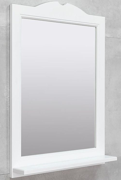 купить Зеркало для ванной Bayro Classic One 540x750 белое в Кишинёве 