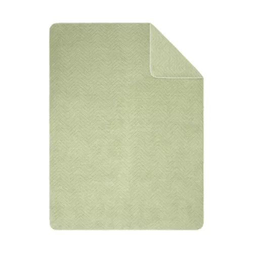 cumpără Cuvertură Ibena 1111/700 Jacquard Decke Nazca 150x200 Green în Chișinău 