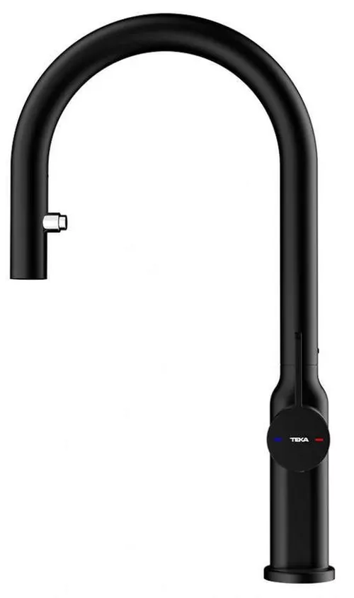 купить Смеситель кухонный Teka OVAL 9382 Black в Кишинёве 