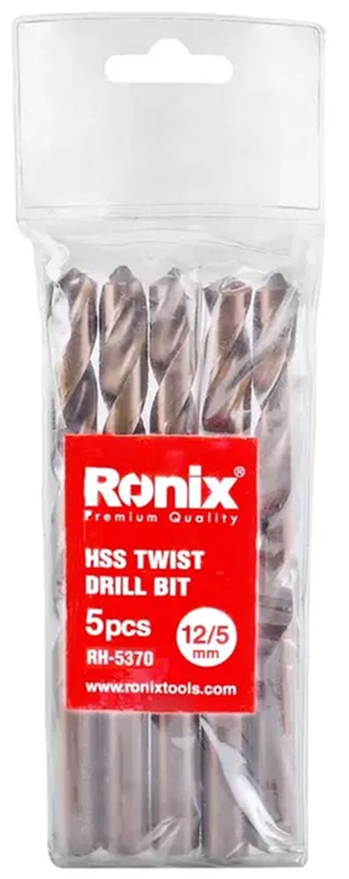 купить Сверло Ronix RH-5370 Set burghiu 12.5mm-4241 (5buc) в Кишинёве 