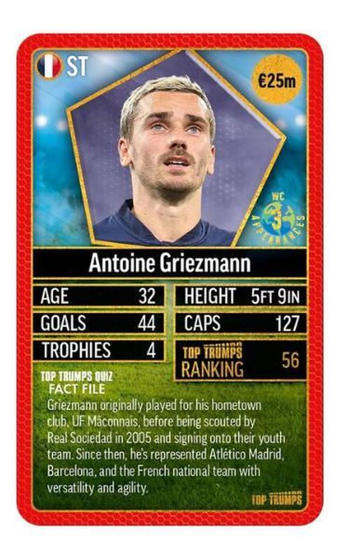 купить Настольная игра Winning Moves WM04803-EN1-6 Top Trumps World Football Stars 200 (4) в Кишинёве 