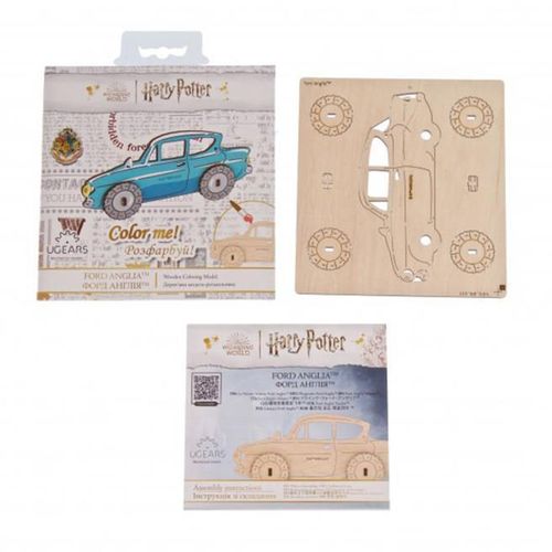 cumpără Puzzle Ugears 60893 3D Puzzle de colorat Ford Anglia în Chișinău 