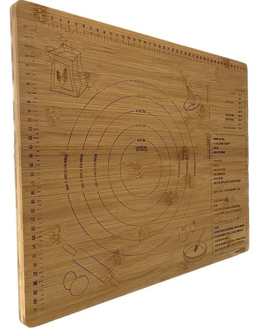 cumpără Tocător de tăiere EuroGold 7108200026 Tocator dreptunghiular din bambus, 46x36cm în Chișinău 