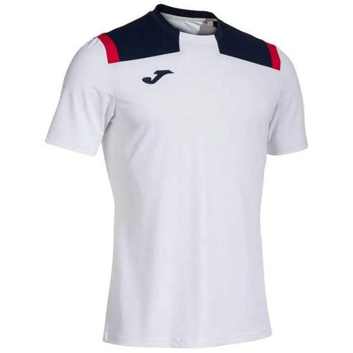 купить Одежда для спорта Joma Toledo Short Sleeve T-Shirt White Navy (2XL) 103735.203 в Кишинёве 