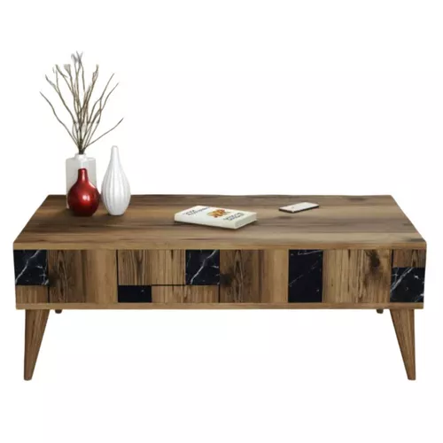 cumpără Măsuţă cafea Trendy Madrid, Negru 105x37x60cm în Chișinău 