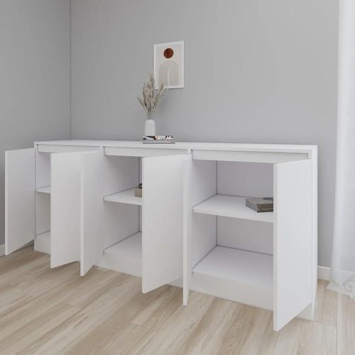 cumpără Comodă Smartex (16478) Т8 180cm Alb în Chișinău 