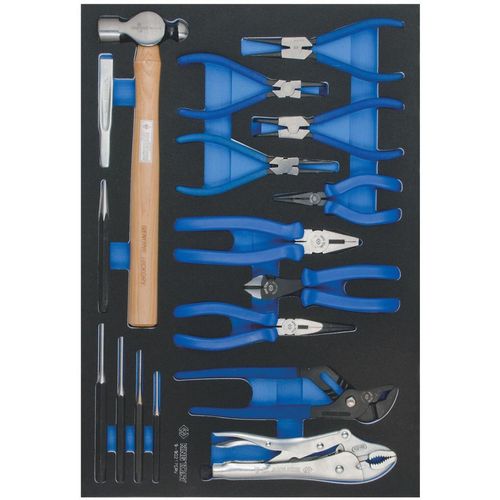 купить Набор ручных инструментов King Tony 9-90217GRV 17 пр. (FOAM) в Кишинёве 