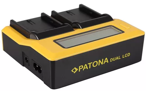 купить Зарядное устройство для фото-видео Patona Dual LCD USB Canon LP-E6 в Кишинёве 