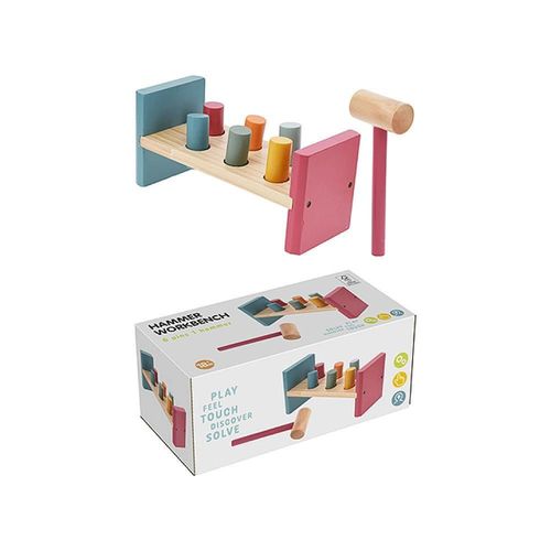 купить Конструктор Promstore 55187 Joc de construit xilofon din lemn 22x9x10cm, Free&Easy в Кишинёве 