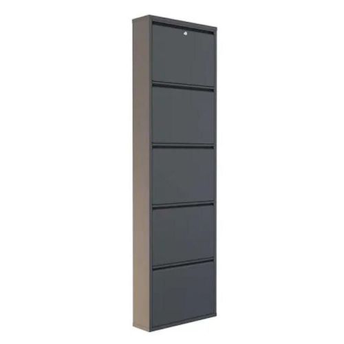 купить Полка для обуви Trendy Locking 5 Piece Metal-Anthracite, 50x169x15cm в Кишинёве 