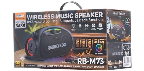 купить Колонка портативная Bluetooth Remax Rb-M73 Black в Кишинёве 