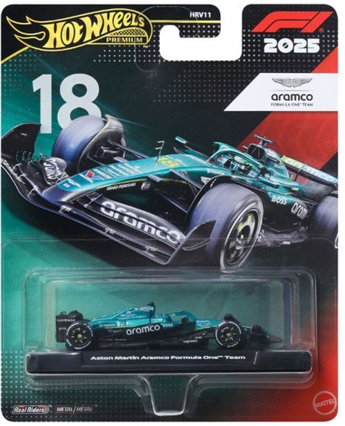 cumpără Mașină Hot Wheels JKD87 Mașinuță de colecție Premium Aston Martin: Lance Stroll #18, 1:64 în Chișinău 