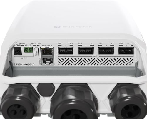 купить Маршрутизатор MikroTik CRS504-4XQ-OUT в Кишинёве 