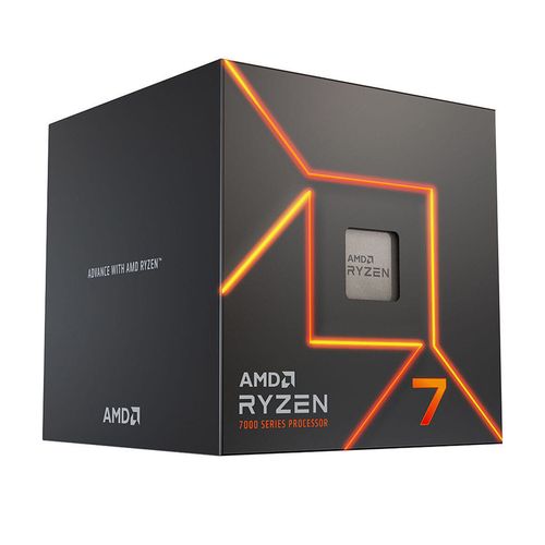 cumpără Procesor CPU AMD Ryzen 7 7700 8-Core, 16 Threads, 3.8-5.3GHz, Unlocked, AMD Radeon Graphics, 8MB L2 Cache, 32MB L3 Cache, AM5, Wraith Prism Cooler, BOX (100-100000592BOX) în Chișinău 